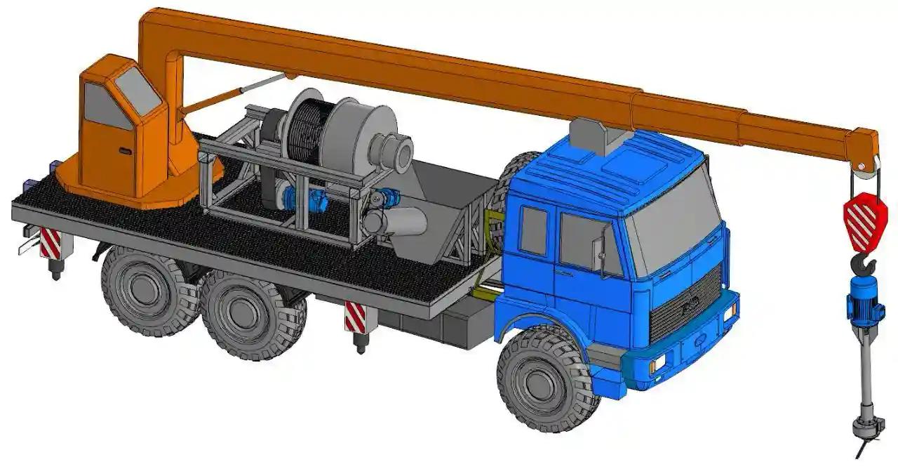 Передвижная УРНС-1М — концепт - Conceptual Version of Mobile Installation URNS-1M
